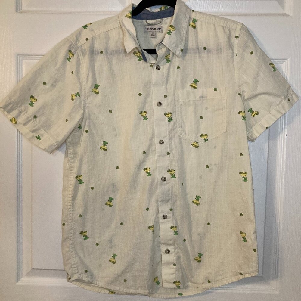 Toad&Co Men s Margarita Short-Sleeve Button-Down Shirt - Size M